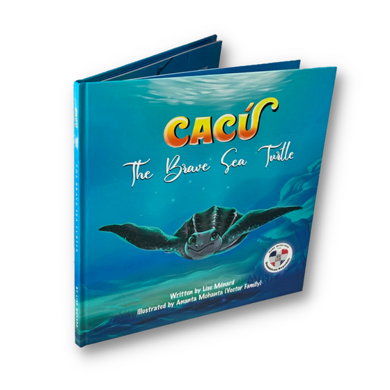 Cacu the Brave Sea Turtle Children's Book