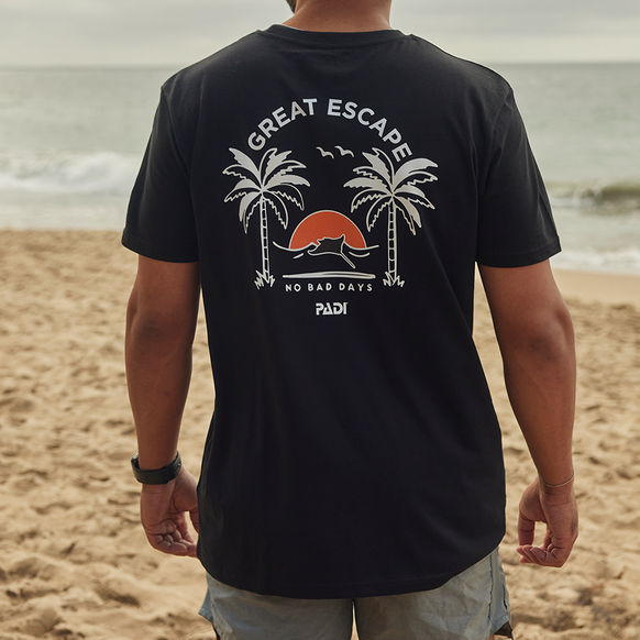 Great Escape No Bad Days Unisex Tee - Updated Fit!