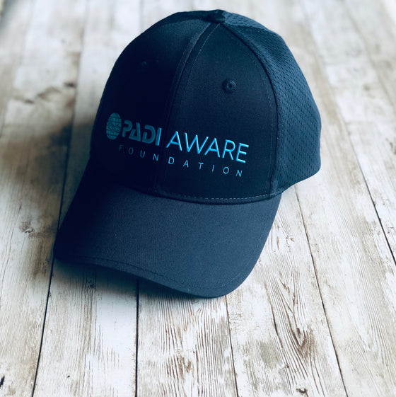 PADI AWARE Foundation – Monthly Donor Exclusive Eco-Friendly Hat – Navy Blue – Donor Gift