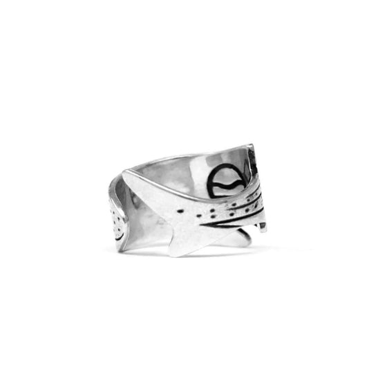 Whale Shark Ring - Sterling Silver