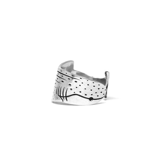 Whale Shark Ring - Sterling Silver