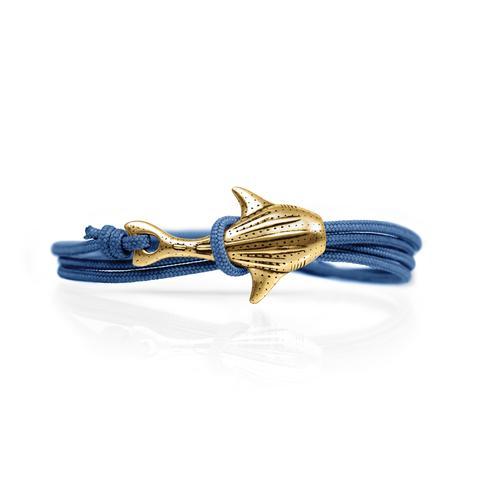 Jewelry - Whale Shark Bracelet - Bronze/Navy