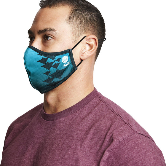 Mask - Manta Ray 3-Layer Face Mask Made From Recycled Plastic W/ Filter Pocket
